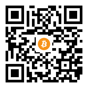 bitcoin:12SnLJ2oPNEUrcEQBBDe25d9hcHWMjm3M1 black Bitcoin QR code