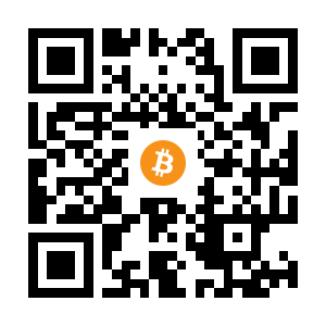 bitcoin:12T4oSNd4t9ty9fodgNd47TWhK35pAxDYN black Bitcoin QR code