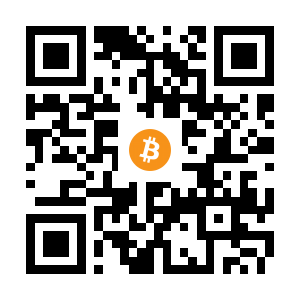 bitcoin:12U8dbyqVWhXqXvvy3DiMVcSMekPhdxWdp black Bitcoin QR code