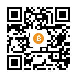 bitcoin:12UJcLytLisJeRfjhtJ5ysj11nAqpnLRHd black Bitcoin QR code