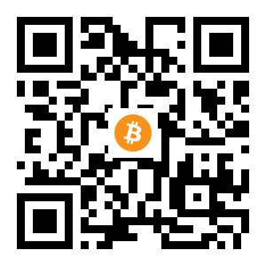bitcoin:12UNbAtYohvsaZJtUhQNjNgCthLnvd3mKY black Bitcoin QR code