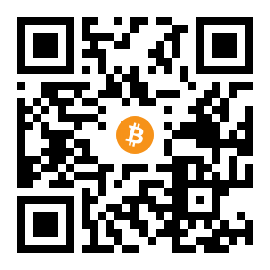 bitcoin:12UfZWwAYa8aMZjB79V98saaB5qpvp3MuW black Bitcoin QR code