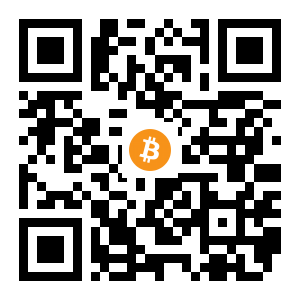 bitcoin:12WBHuth3Mw4XSFkorEeXXaYh13wECZeE4 black Bitcoin QR code