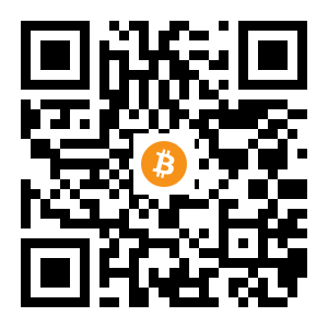 bitcoin:12XK1bCNfEaXdLhmN6X6YgfhbvxpfJXZSR black Bitcoin QR code