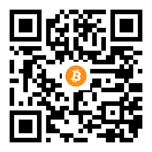 bitcoin:12YHR2WxTWYA8bfEYkgwMMfAGqhvRBjcvs black Bitcoin QR code