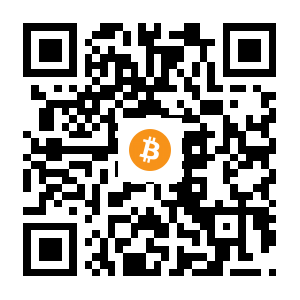 bitcoin:12Z5EUp8qMYAxq3BbEPXTDEZvzyvngifE7 black Bitcoin QR code