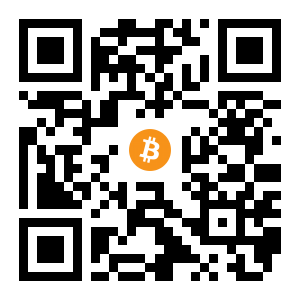 bitcoin:12ZW33sDdggHcBBpeB9YkUtp8xDPFb33Vn black Bitcoin QR code