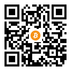bitcoin:12ZbijQCdsJ7V44SDzAcksk8eW8iQc4d4i black Bitcoin QR code