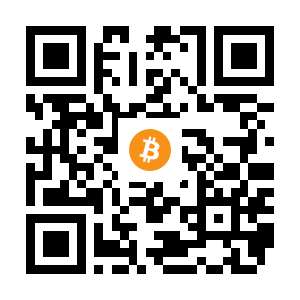 bitcoin:12ZjEC3VcUNXSUfWG2Qak9rXLGd9DDLEKt black Bitcoin QR code