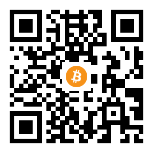 bitcoin:12ZrzXVeMNVm6MhJPBbnWCizQcrBu2TTxm black Bitcoin QR code
