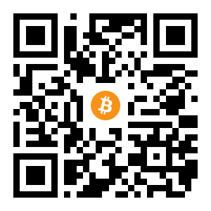 bitcoin:12a2dvnXMjdaJWk5dXdPvzPghLhmY9Wzxi black Bitcoin QR code