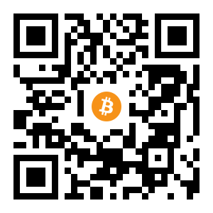 bitcoin:12aYBXb7tww8FrHhAp1WzW7CufrfFviEbT black Bitcoin QR code