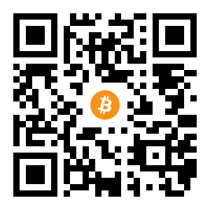 bitcoin:12b5wPyQTzgLFDr2Ns7DDUnjU1FCh7m8Zt black Bitcoin QR code
