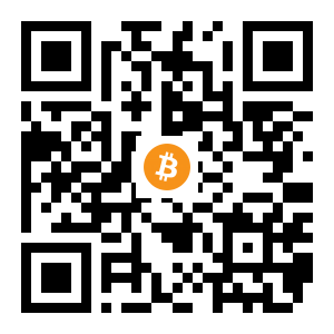 bitcoin:12bGpTNZp3PTeiJSnCFuSzP2EfnvWMatF6 black Bitcoin QR code