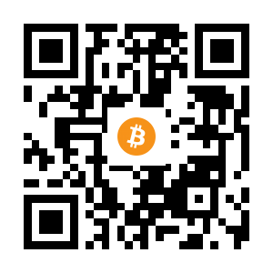 bitcoin:12brkc4sGezHxRJS9PTotMqzdVsBem1bki black Bitcoin QR code