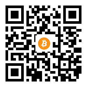 bitcoin:12cuRfZMJpqJjTiq9aU3FBN9YMjuYKH5NQ black Bitcoin QR code