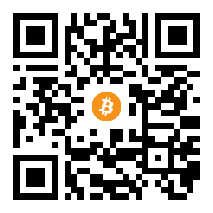 bitcoin:12fRY9duYWUzSuZ3L8xKZq9eyK2X9Wrr87 black Bitcoin QR code