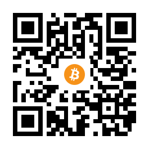 bitcoin:12fpwicJC6RKwZj1PcGiwUY7Fqua9E3qyA black Bitcoin QR code