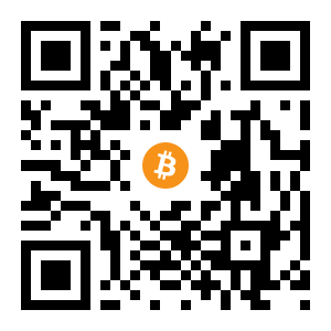 bitcoin:12g9v29khyVk8MjuCEcUQiTjukbtqfSdgU black Bitcoin QR code