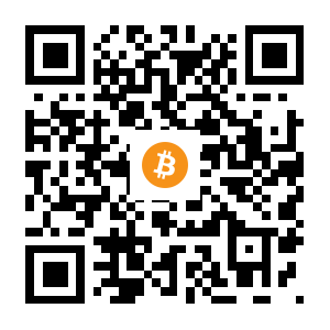 bitcoin:12gGpGpBkQf4iPhBKzCsmbSM3WwpuToESB black Bitcoin QR code