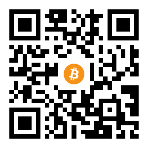 bitcoin:12h3Z8Re8sNHSaiAqGqUJdNPyjtjKoHmv8 black Bitcoin QR code