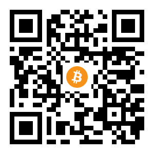 bitcoin:12imfZZq3TheZeZTdwSyZ6T48Y36q5Wnfr black Bitcoin QR code