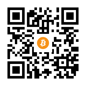 bitcoin:12kCYDWBciRhDqWsEZALWGK72CwxjmvFJQ black Bitcoin QR code