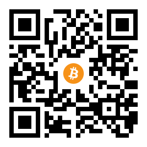 bitcoin:12kwX5751rSoRy6v4Aac2FY4yrLZKaN8z8 black Bitcoin QR code