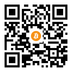 bitcoin:12m5U8uQ9wVhXyEFt8pSBJFENvgPrMWDSN black Bitcoin QR code