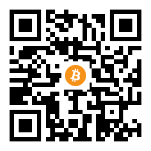 bitcoin:12nbmyF6FJAbNEKDYi1qaQzuNTLhjmvuAm black Bitcoin QR code