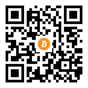 bitcoin:12ntbFBpV5LFRA8gAbvaKpfzbXkX8VT1hz black Bitcoin QR code