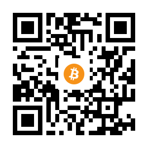 bitcoin:12oVXSidGFd8GU3CFNpdE6XWurLUAmidr2 black Bitcoin QR code