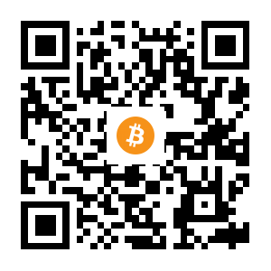 bitcoin:12pndkoAF4tXupjxuXkTG5oTKyuZJsKFcr black Bitcoin QR code
