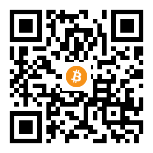 bitcoin:12psYzPbJB6DH7LeH8hgg1nMLuPkz8CLEe black Bitcoin QR code