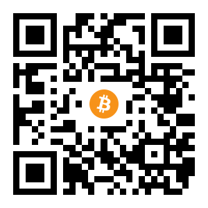 bitcoin:12qA97T8hsDgvVoRCXGZifd9PCraqvd2DW black Bitcoin QR code