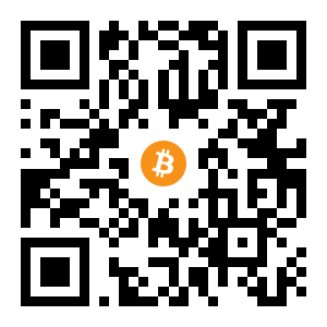 bitcoin:12vCAGY9jkotKgBP9cMnjP5aCB5AKEQ6Gj black Bitcoin QR code