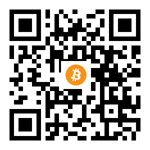 bitcoin:12wm7yFEqo78kiUawFUuNkTTzhVLM8zy9v black Bitcoin QR code