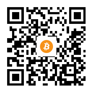 bitcoin:12xmqR9dYyncFcrxJFu2HGDToDpVtCmru2 black Bitcoin QR code