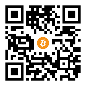 bitcoin:12zaxC5XAuHf8hNrWAYzJXrtTXauLx8Lrw black Bitcoin QR code
