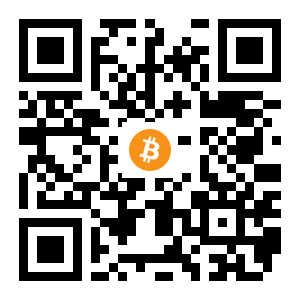 bitcoin:1315LzDFcBLDBKgVAr4ZhCkcT5GXivpiuj black Bitcoin QR code
