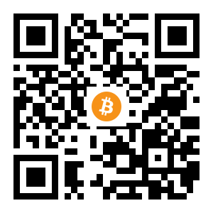 bitcoin:131vpTp4XvJh2aL1s6gB32a5otv8wc3396 black Bitcoin QR code