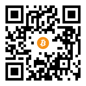 bitcoin:132xEwFmvehDhknmnBvA6xUQaKwY5wKnJf black Bitcoin QR code