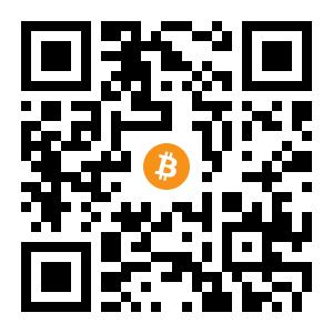 bitcoin:136cXk2NsMpv5D4Zu29Wrs2uXL1dWCRyPE black Bitcoin QR code
