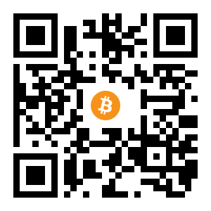 bitcoin:136m1gvmHwQQhcT3RuXa5peeWRMGutPgta black Bitcoin QR code