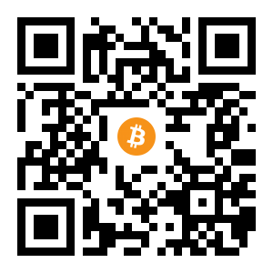 bitcoin:137CbUX2zshnFSRZfFycDhdkk8mppfNX19 black Bitcoin QR code