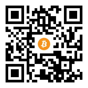 bitcoin:137USZVuvMAMPyyMTaYXUWftc5jywqvsAd black Bitcoin QR code