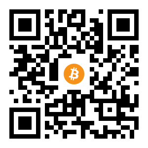 bitcoin:1388yBP9VdBQs9SZwPiRR6aLYLZ1RsGMFy black Bitcoin QR code