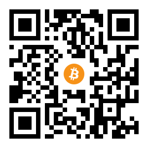 bitcoin:13ADEqKHx65DLweMjK8JtsfubjSQU3doCS black Bitcoin QR code