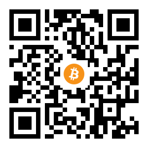 bitcoin:13AL9RFgCVL6QPLoVrr6GnDjaicVv7DyGk black Bitcoin QR code