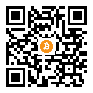 bitcoin:13BAHpfwRaXNm4dt22vGuBxRfHdSirn9qX black Bitcoin QR code